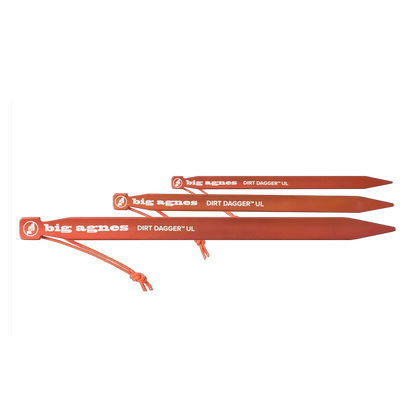 Dirt Dagger™ UL Tent Stakes: Pack of 30