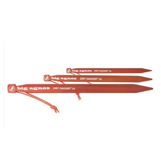 Dirt Dagger™ UL Tent Stakes: Pack of 30